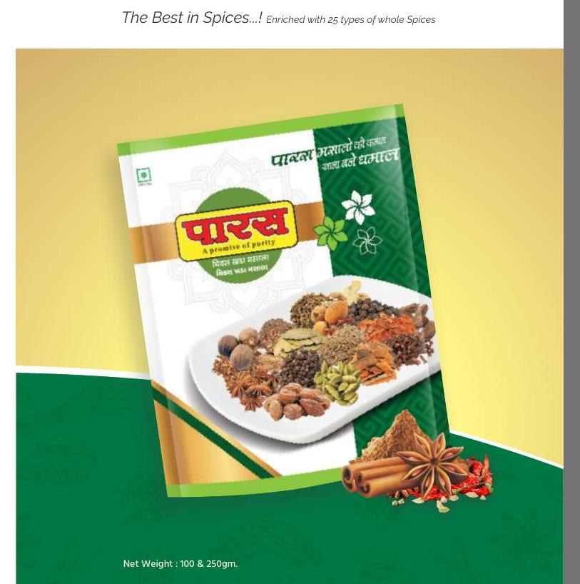Paras Khada Masala pack