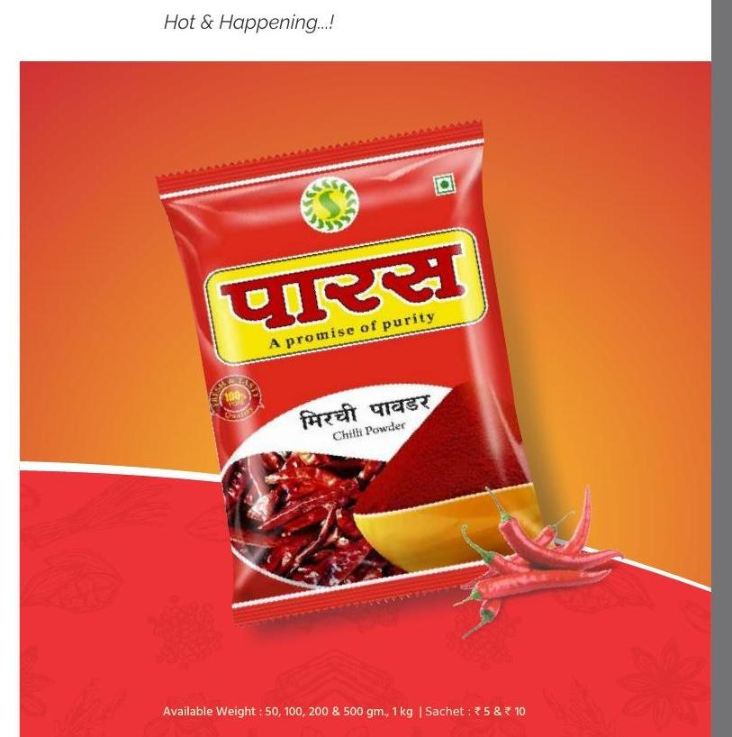Paras Special Mirchi Powder pack